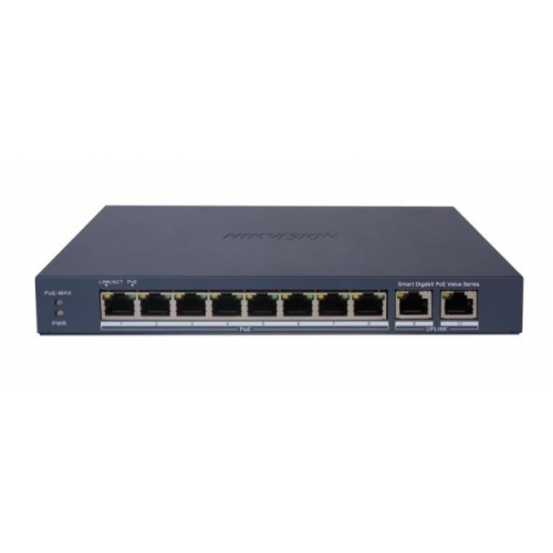 Switch POE thông minh 8 cổng Gigabit DS-3E1510P-EI/M